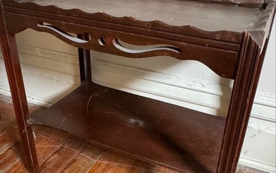 Edwardian Mahogany Style Side Table