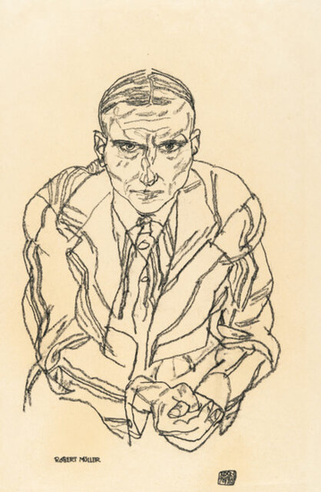 Egon Schiele 1890 Tulln/Donau – Wien 1918 Portrait of Robert Müller