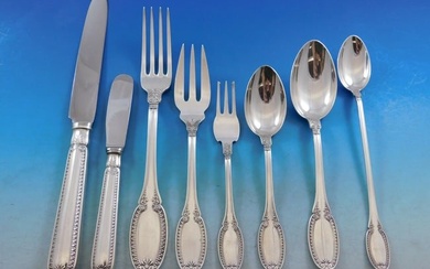 Empire by Buccellati Italy Sterling Silver Flatware Set 99 pieces Dinner