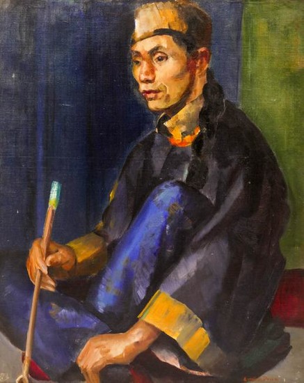 Esther Price (20th Cent. American) Chinese Man with