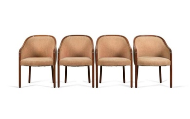 FOUR WARD BENNETT UPHOLSTERED TUB CHAIRS