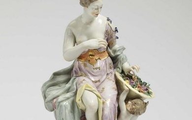 Flora as Spring Nymphenburg, after the model by