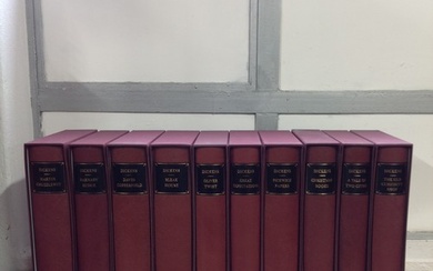 Folio - Charles Dickens - 10 Volumes. All with Slip Cases....
