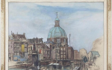 Germ de Jong (1886-1967) , View of Amsterdam