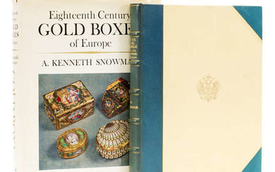 Gold.- Bainbridge (Henry Charles) Peter Carl Faberge, one of 250 specially-bound deluxe copies for Britain, 1949 & others on gold boxes (7)