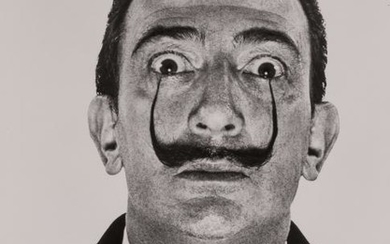 HALSMAN, PHILLIPE (1906-1979) Dali's Mustache