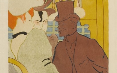 Henri de Toulouse-Lautrec, L'ANGLAIS AU MOULIN-ROUGE (D. 12; ADR. 7; W. 2)