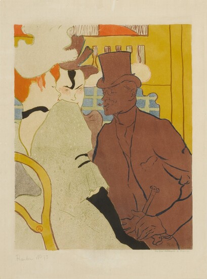 Henri de Toulouse-Lautrec, L'ANGLAIS AU MOULIN-ROUGE (D. 12; ADR. 7; W. 2)