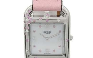 HERMES Cape Cod PM Ladies Watch Stainless Steel Swift