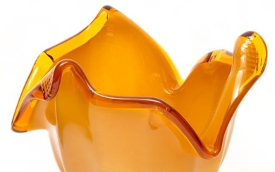 Hand-made Italian Murano Glass Bowl