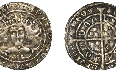 Henry VI (First reign, 1422-1461), Cross-Pellet issue, Class C, Groat, London, mm....