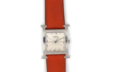 Hermes, 'Heure H' stainless steel watch, Ref. HH1.510