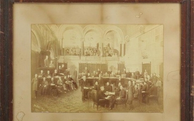 Historical Photograph: NYS SENATE 1885 - Original Frame