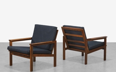 Illum Wikkelso - Rosewood Lounge Chairs