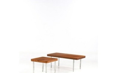 Isamu Kenmochi (1912-1971) Set of two coffee tables