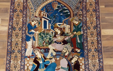 Isfahan Bilderteppich