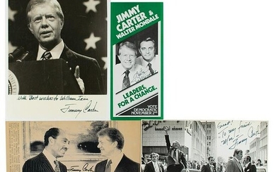 Jimmy Carter (4) Signed Items