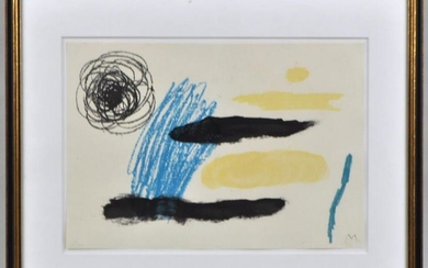Joan Miro, Colored Lithograph