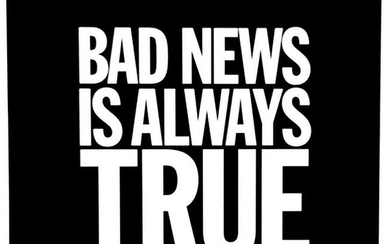 John Giorno: Bad News 2013