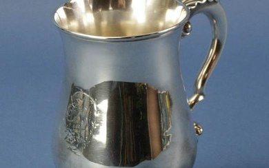 John Payne Silver Pint Baluster Mug, 1766