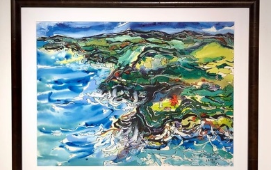 Kimm Byers "Kilauea Lighthouse" Signed Original Watercolor