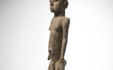 LOBI, Burkina Faso. Statue of a male ancestor,...