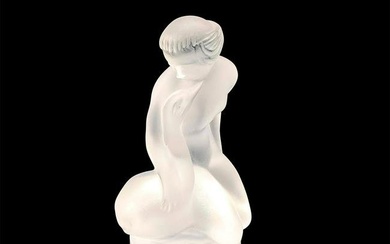 Lalique Paperweight, Leda and Swan