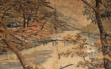 Large Japanese Embroidery