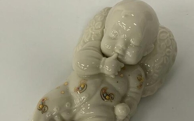 Lenox China Hush Little Baby Porcelain Figurine