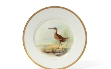 Limoges bird cabinet plate