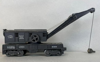 Lionel O Scale No. 6460 Bucyrus Erie Railroad Crane Car
