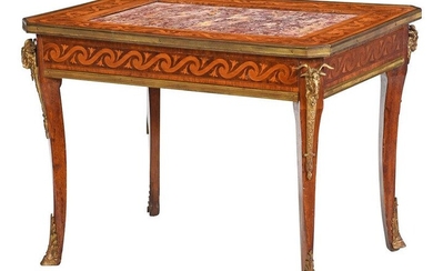Louis XVI Style Bronze Mounted Low Table