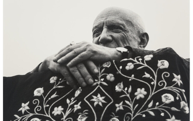 Lucien Clergue (1934-2014), Picasso, President de la Comida, Frejus (1962)