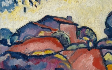 MAISON SUR LA COLLINE, Georges Braque