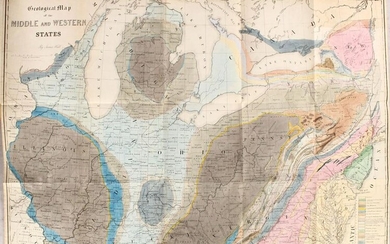 MAP IN BOOK, Central US, Hall