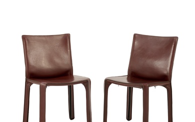 MARIO BELLINI EIGHT CAB 412 CHAIRS FOR CASSINA