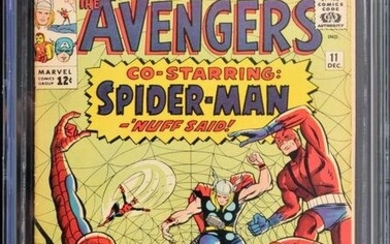 Marvel Comics THE AVENGERS #11, CGC 6.5