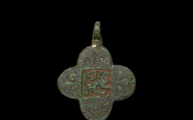 Medieval Heraldic Horse Harness Pendant