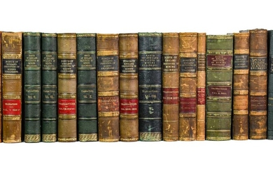 Mining. North of England Institute of Mining Engineers. Transactions, 18 volumes, 1856-1902