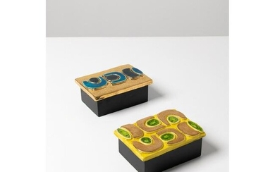 Mithé Espelt (1923-2020) Set of two 'Totem' and 'Double Totem' boxes