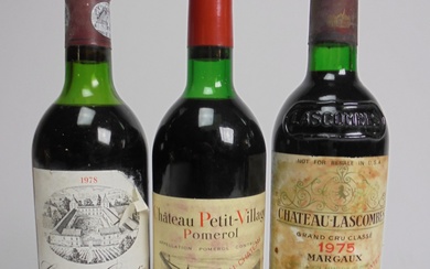 Mixed Lot Bordeaux 1973/1975/1978