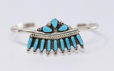 Native American Zuni Handmade Bracelet By Evangiline