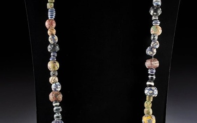 Necklace w/ Roman, Persian, Islamic Glass Beads