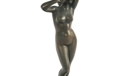 Nude Antique Bronze Sculpture after J.A. Falguiere