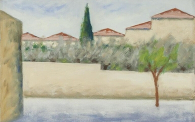 OTTONE ROSAI (1895-1957) Paesaggio 1956