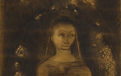 Odilon Redon, Femme (Jeune femme debout)
