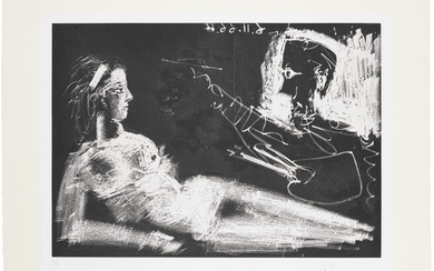 PABLO PICASSO (1881-1973), Le Peintre et le modèle
