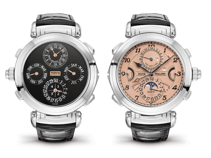 PATEK PHILIPPE PATEK PHILIPPE GRANDMASTER CHIME The Grandmaster Chime reference 6300A-010 was created specially for Only Watch 2019. It stands out as the first and only version of this timepiece ever produced in stainless steel.