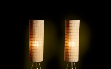 Paavo TYNELL 1890-1973 pair of table lamps 9218 Taito