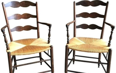 Pair Of French Country Armchairs
